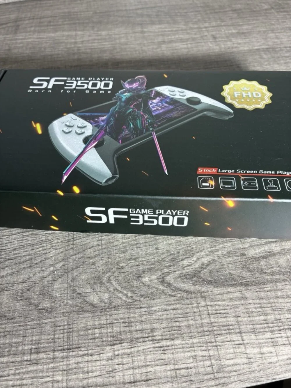 SF3500 Handheld Game Console – Portable Retro Gaming System (New in Box)